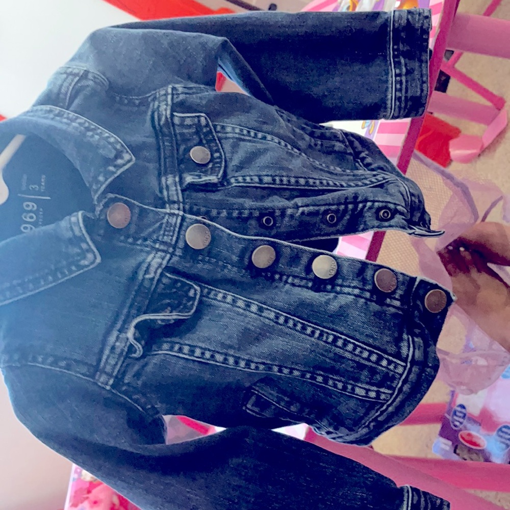 Toddler girl jean jacket